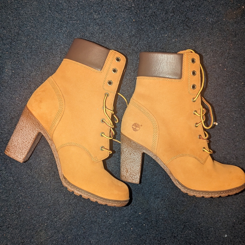 Timberland Women's high heel boots size 8.5